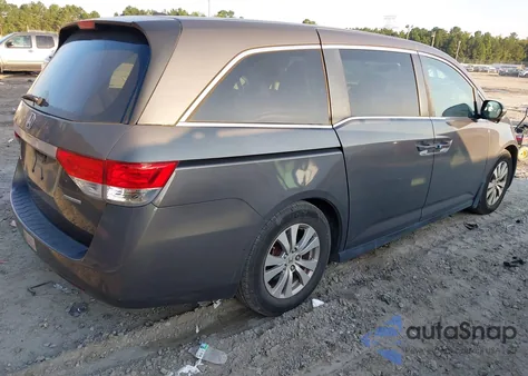 2016 Honda Odyssey Se z USA, uszkodzony, nr VIN 5FNRL5H3XGB090117